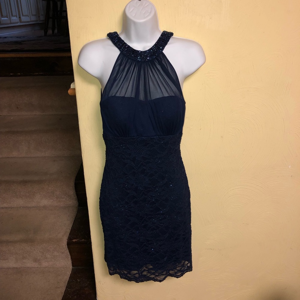 Navy blue formal/homecoming dress